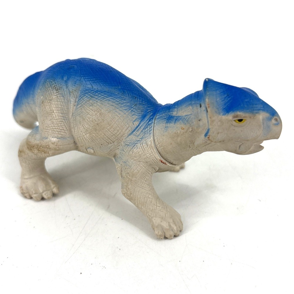 Playskool Definitely Dinosaurs Leptoceratops Blue Dinosaur‎ Vintage 1988
